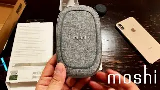 Moshi Porto Q 5K Портативное беспроводное зарядное устройство 2 в 1 и внешний аккумулятор!