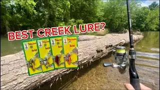 CREEK FISHING LURE THAT WORKS EVERY-TIME!