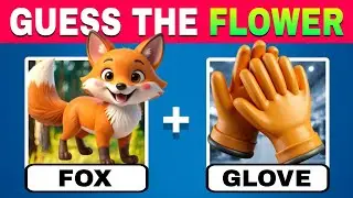 🔥 Guess the FLOWER by Emojis? 🤔 Flower Name Guessing 🌺🌻 Quiz Challenge