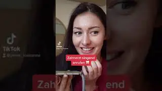 🦷 Zahnarzt singend anrufen 🥵🤣 #shorts