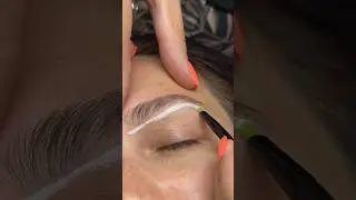 Brows shaping and tinting #brows #browshaping #browtint #eyebrows #shorts #beautiful