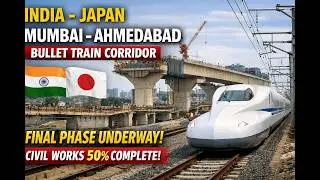 India and Japan Finalize Customized Bullet Train Design; Mumbai&ndash;Ahmedabad Tenders Next