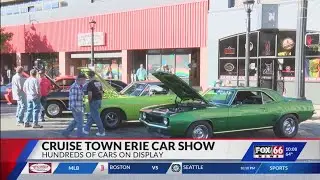 Cruise Town Erie holds car show along State St.