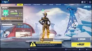 Fortnite  Snowfall Challenges Complete!!!