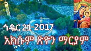 አክሱም ጽዮን ማርያም  ኅዳር 21 ለምን ትከበራለች | ጽዮን ማርያም| Axum Tsion Mareyam  Hidar 21