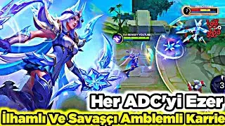 İLHAM VE SAVAŞÇI AMBLEMİ İLE KARRİE BÜTÜN ADC’LERDEN DAHA GÜÇLÜ Mobile Legends