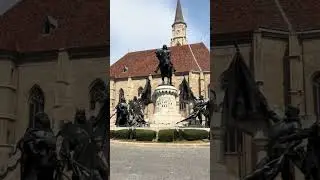 King Mathias Statue Romania