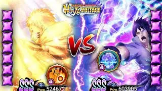 Narukage Vs Sasuke Final Valley☆ | Who's better?? | Naruto x Boruto Ninja Voltage