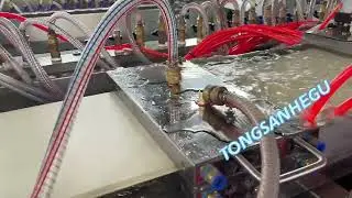 PVC WPC wall panel extrusion machine/ WPC board production line/Tongsanhegu
