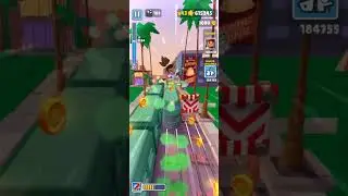 Subway surfers Hollywood special challenge gameplay running with Holly 