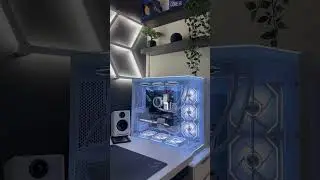 All White Lian Li O11D Evo RGB 🤍