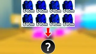 What happens when you fuse 8 rainbow blurred bear? - Pet Simulator X (Roblox)