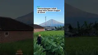 Swiss Van Java Garut ‼️ Inilah keindahan pemandangan alam di Garut Jawa Barat 😍🌾