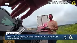 New video shows undocumented migrant semi driver speaking English
