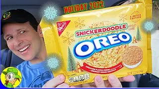 SNICKERDOODLE OREO&reg; COOKIES Review 🍪🎄❄️ Best Holiday Flavor Yet?! 🤔 Peep THIS Out! 🕵️&zwj;♂️