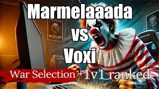 War Selection - chill 1v1 vs angry noobicka (Voxi) - live gameplay