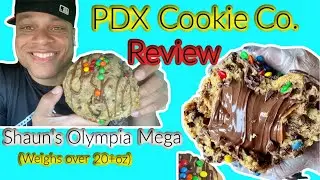 PDX Cookie Co. (Shaun's Olympia MEGA cookie) food review!
