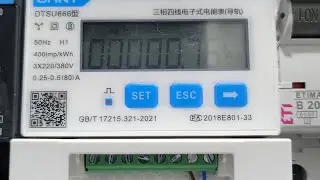 DTSU666 setings for Fox-ess inverter