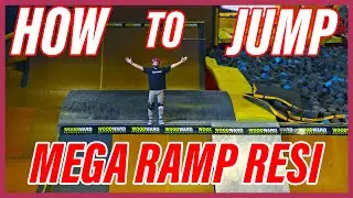 HOW TO JUMP A MEGA RAMP RESI!
