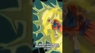 Dragon Ball Z: Battle Of Gods was partly funded by WHO?!  😳 😵 #dbzfacts #dbz #dragonballz #anime
