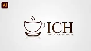 Coffee Shop Logo Design Tutorial | Logo Design Illustrator | Logo Design Ideas - Dream Steps