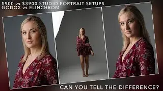 $900 vs $3900 Portrait Setup - Godox vs Elinchrom