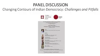 Changing Contours of India&rsquo;s Democracy : Challenges and Pitfalls