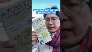 Keliling Area Mt. Fuji Lebih Hemat Dengan 1 Day Pass Sightseeing Bus #shorts