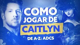 CAITLYN Série A-Z ADC RUNAS BUILDS ATUALIZADAS KLAUS LOL