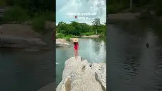 4 Swimming Holes Near Austin TX! #traveltexas #visittexas #ilovetexas #texastravel #texastodo