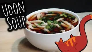 Vegan Udon Soup | Homemade Japanese Soup | Fresh Noodles