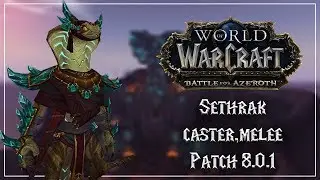 Sethrak Models | Zandalar - Vol'dun | WoW Battle for Azeroth - Patch 8.0.1