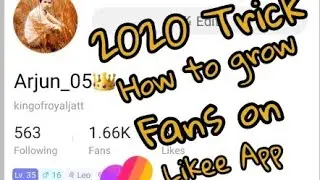2020 || Like app pe fans kaise badhaye || How to increase fans on like App || tech to Official
