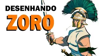 Desenhando o Zoro do ZERO! | Character Design Ao Vivo