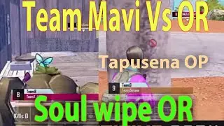 Team Mavi VS OR Scrims Fight🤯|| Soul wipe OR,Tappu ki Sena OP  #s8ul #mavi #vescrims VE Scrims