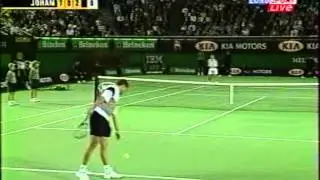 ATP Australian Open 2002 Johansson vs Novak SF