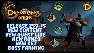 Drakensang Online, Release 259_15, New Content, New Quest Line, Boss Farming, Drakensang, Dso, mmo