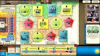 Fort Sumter: The Secession Crisis &ndash; Historical Strategy Board Game | PC Gameplay No Commentary