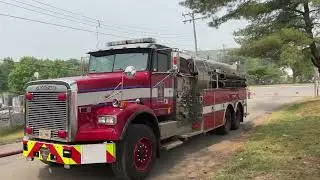 Lorton Landfill Fire Tanker Fill Site - Fairfax County & PWC Fire - ON SCENE