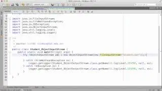java.io: Serialization