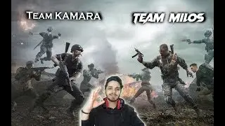 Team Milos VS Team KAMARA ( War Mode ) - PlayerUnknown's Battlegrounds
