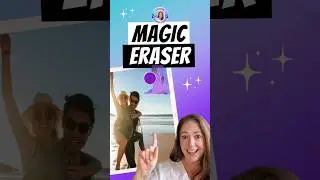 How to Remove Objects from Photos in CANVA 🌟 Magic ERASER!