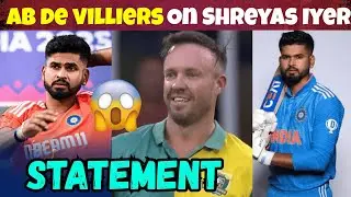 Shreyas Iyer OUT of Asia Cup 2025 😱 AB de Villiers ne khol diya raaz!