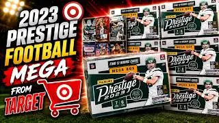 More from Target! 🎯 2023 Prestige Mega Box Football 🏈 Trading cards! ⚠️