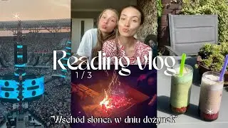 READING VLOG 📚Wschód słońca w dniu dożynek 💜 Część 1.