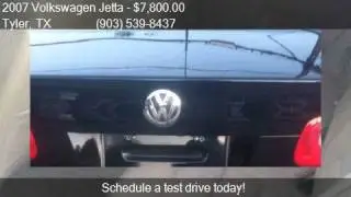 2007 Volkswagen Jetta Wolfsburg Edition for sale in Tyler, T