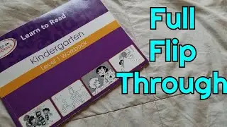 Hooked on Phonics K Level 1 Workbook (Flip Through)