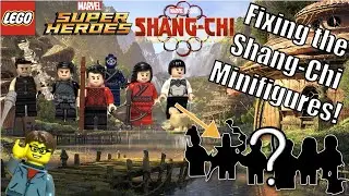Ремонтируем минифигурки LEGO Shang Chi!