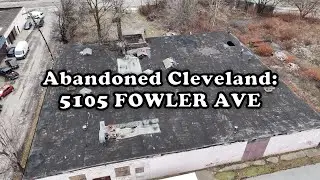 Abandoned Cleveland: Drone Footage of 5105 Fowler