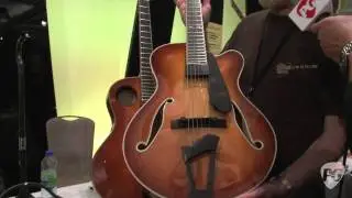 Montreal Guitar Show '11 - Ribbecke Guitars Private Label Halfling 16